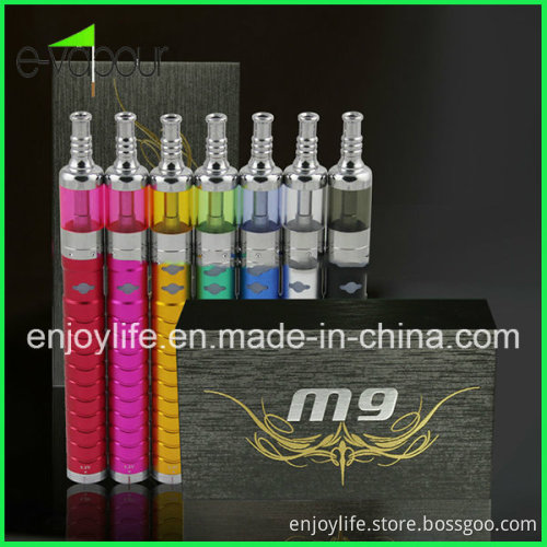 2015 Hot Sale New E-Cig M9 Kit 1600mAh Voltage Available X6-II Updated Mod Kit